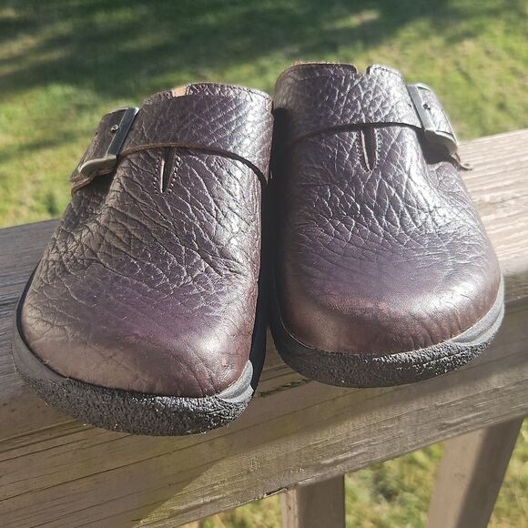 Birkenstock Tatami Brown Leather Clogs Size 36 (EU) – Open Footprint - Picture 2 of 6